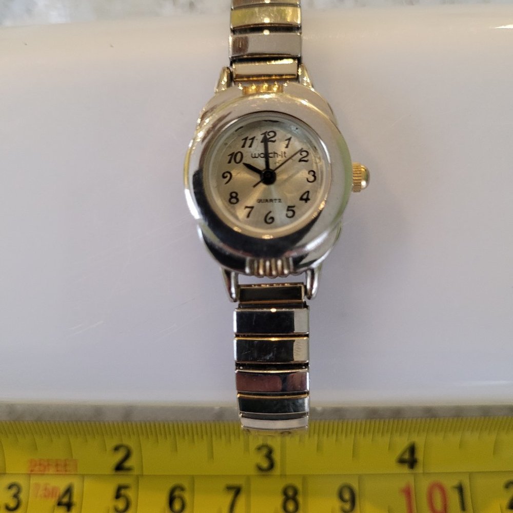 Watch-it Quartz Women's watch stainless steel flexible band